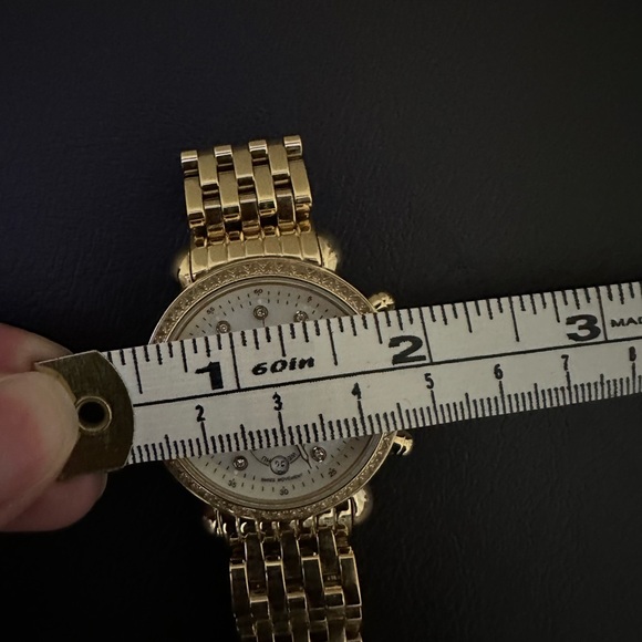 MICHELE Women’s MWW03M000141 CSX-36 Analog Display Swiss Quartz Gold Watch. - Picture 15 of 15